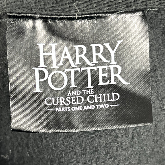 Harry Potter Hoodie Adult Large Black Cursed Child Lyric Theatre Sweatshirt - Picture 11 of 13